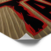 Feathered Fury: Kip Kicking Ponsen Bag Poster (Hoek)