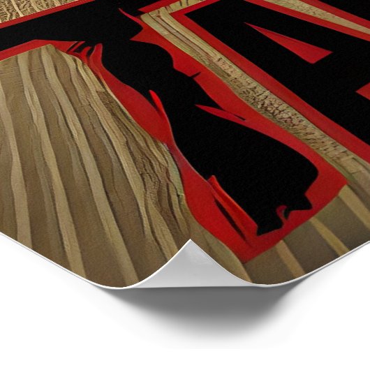 Feathered Fury: Kip Kicking Ponsen Bag Poster (Hoek)