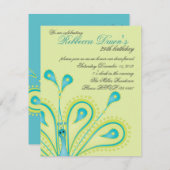 Feathered. Kaart (Voorkant / Achterkant)