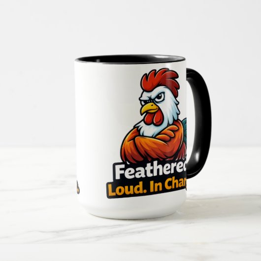 Feathered, Loud. in charge. Roster quote Mok (Voorkant rechts)