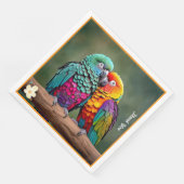 "Feathered Paradise" Servet (Hoek)