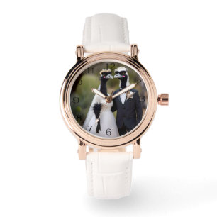 Feathered Vows: een emu-tiful huwelijksbond Horloge