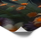 Feathered Warrior Fairy Art Perfect Poster (Hoek)