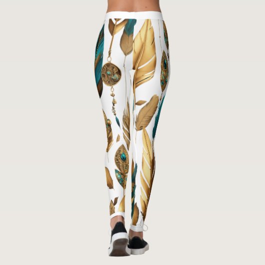 Featherfall T - shirts - Grace in Motion Leggings (Achterkant)