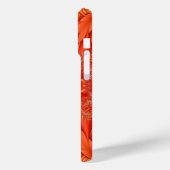 Featherfractaal ontwerp - rood Case-Mate iPhone case (Achterkant / Links)