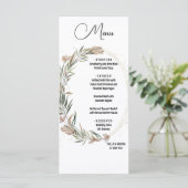 Featherlight Flat Menu Wit (Staand voorkant)