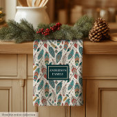 Feathers & Arrows Towel Personalized Tribal Look Theedoek