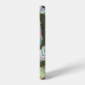 Feathers Boho Seamless Pattern. Etnische stam iPhone Hoesje (Linkerkant)