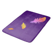 Feathers Design Bath Mat (Gekanteld)