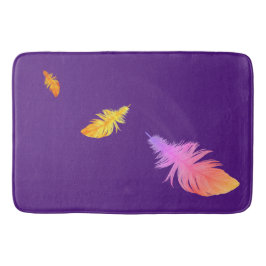 Feathers Design Bath Mat