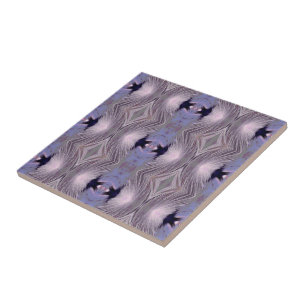 Feathers Diamond Pattern Tegeltje
