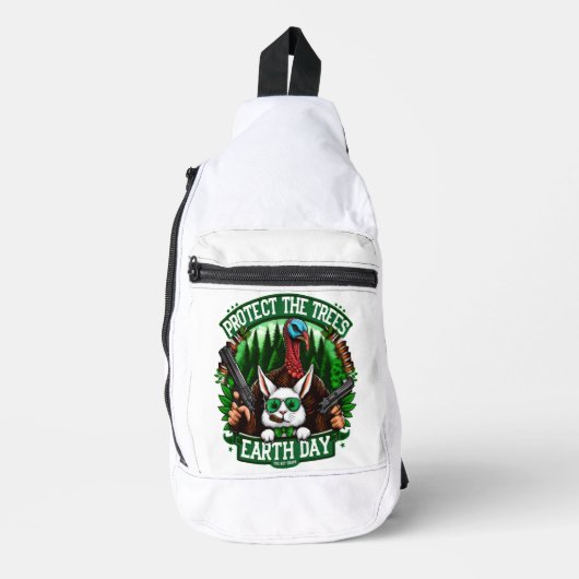 Feathers & Fur: Een onwaarschijnlijke alliantie Sling Bag (Voorkant)