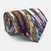 Feathers Kaleidoscope Stropdas (Opgerold)