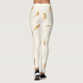 Feathers Luxe Moderne Boho Collectie Leggings (Achterkant)