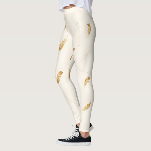 Feathers Luxe Moderne Boho Collectie Leggings (Links)