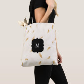 Feathers Luxe Moderne Boho Collectie Tote Bag (Dichtbij)