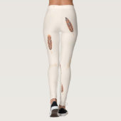 Feathers Luxe Populaire Boho Collectie Leggings (Achterkant)
