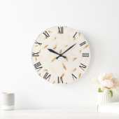 Feathers Luxury Modern Boho Collectie Grote Klok (Huis)