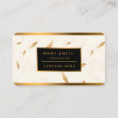 Feathers Luxury Modern Boho Collection Visitekaartje (Voorkant)