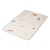 Feathers Luxury Popular Boho Collection Badmat (Gekanteld)