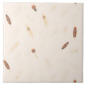 Feathers Luxury Popular Boho Collection Tegeltje (Voorkant)
