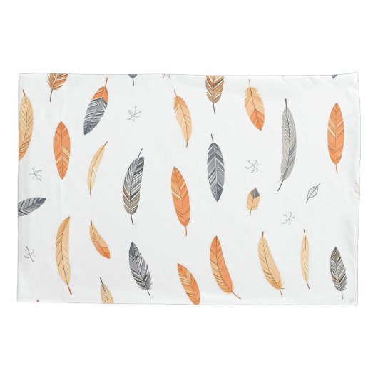 Feathers Luxury Trendy Boho Collectie Kussensloop (Achterkant)