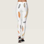 Feathers Luxury Trendy Boho Collection Leggings (Achterkant)