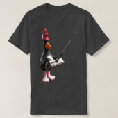 Feathers McGraw Afstandsbediening Grappig T-shirt (Design voorkant)