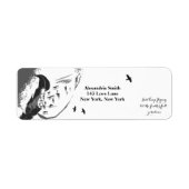 Feather's of Change Etiket (Voorkant)