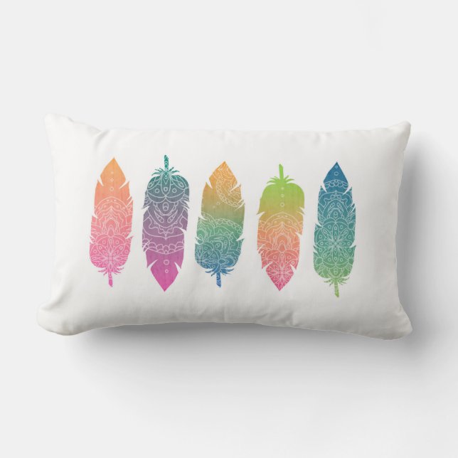 Feathers Pillow Kussen (Voorkant)
