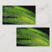 Feathers-profielkaart Visitekaartje (Voorkant / Achterkant)