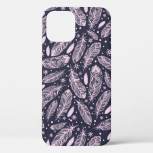 Feathery Fantasy: Romantische Patroon Creatie Case-Mate iPhone Case