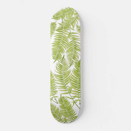 Feathery Fern op een Skateboard (Voorkant)
