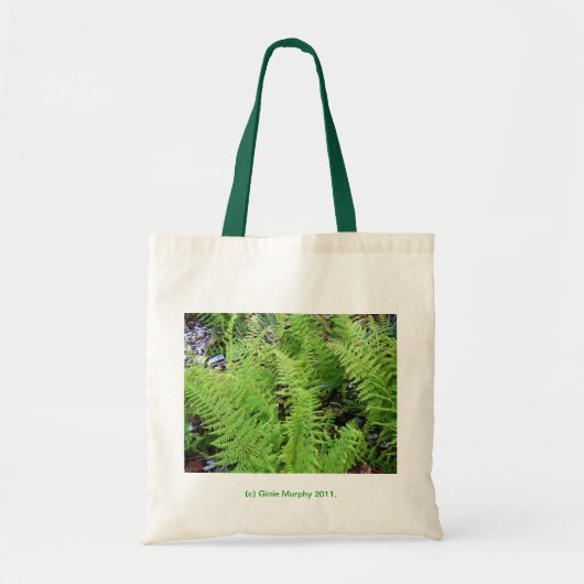 Feathery Ferns Tote Bag (Voorkant)