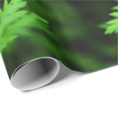 Feathery Green Ferns Cadeaupapier (Rol Hoek)