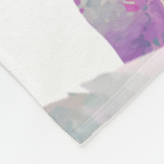 Feathery life for me fleece deken (Hoek)