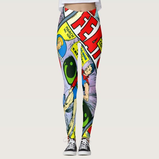 Feature Comics #108 Leggings (Voorkant)