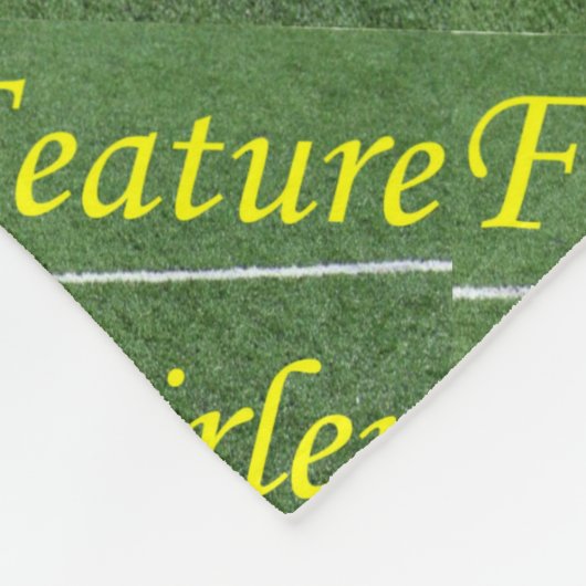 Feature Twirler Blanket Fleece Deken (Hoek)