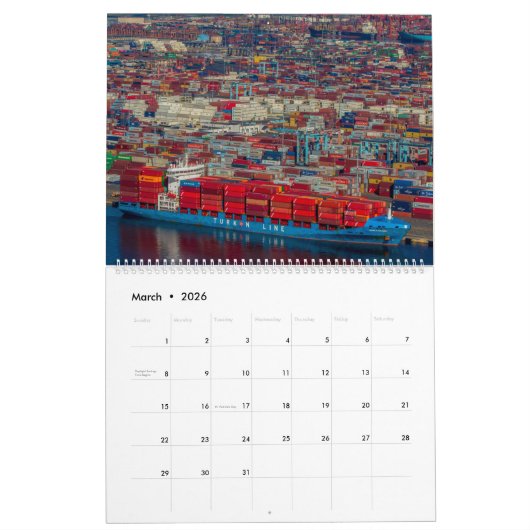 feb. '22 - maart '23 Transportkalender Kalender (Mar 2026)