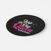 Feb 29 Leap Day Queen Leap Jaar Verjaardag Geboren Papieren Bordje (Gekanteld)