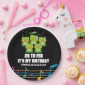 Feb 29th Leap Day, het is mijn verjaardag schrikke Papieren Bordje (Feest)