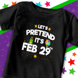 Feb 29th Leap Day Laten we doen alsof schrikkeljaa