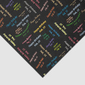 Februari, 15 de Weefselpapier van de Dag Tissuepapier (Detail)