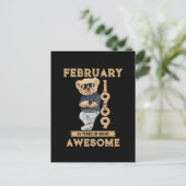 februari 1969 54 jaar Geweldige Briefkaart (Staand voorkant)