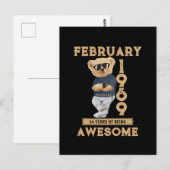 februari 1969 54 jaar Geweldige Briefkaart (Voorkant / Achterkant)