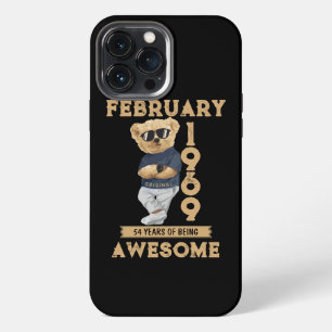 Februari 1969 54 Jaar Wezen Awesome iPhone 13 Pro Max Hoesje