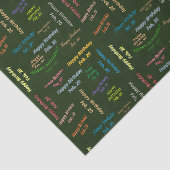 Februari, 20 Weefselpapier Tissuepapier (Detail)