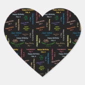 Februari, 4 Sticker (Voorkant)