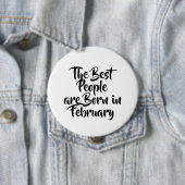 "Februari" Birthday Button (In situ)