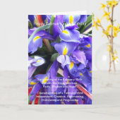 Februari Birthday Kaart (Gele Bloem)